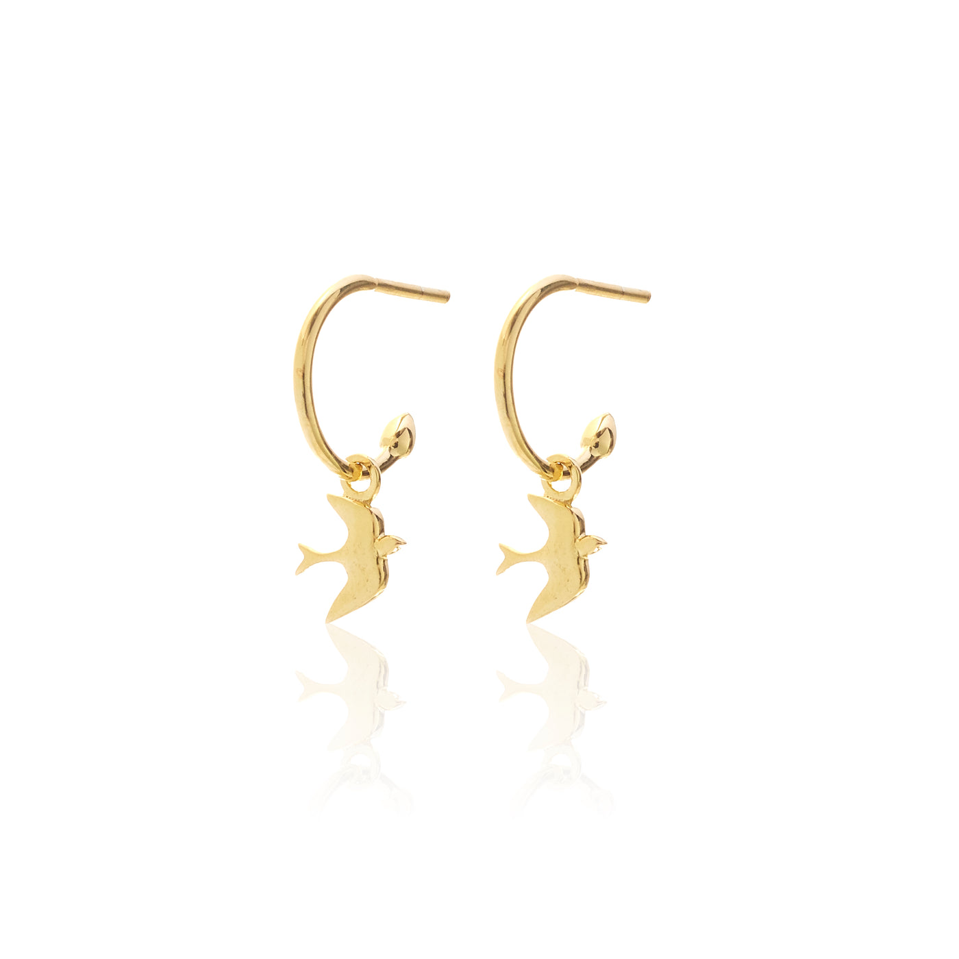 Silk&Steel Superfine Swallow Hoops