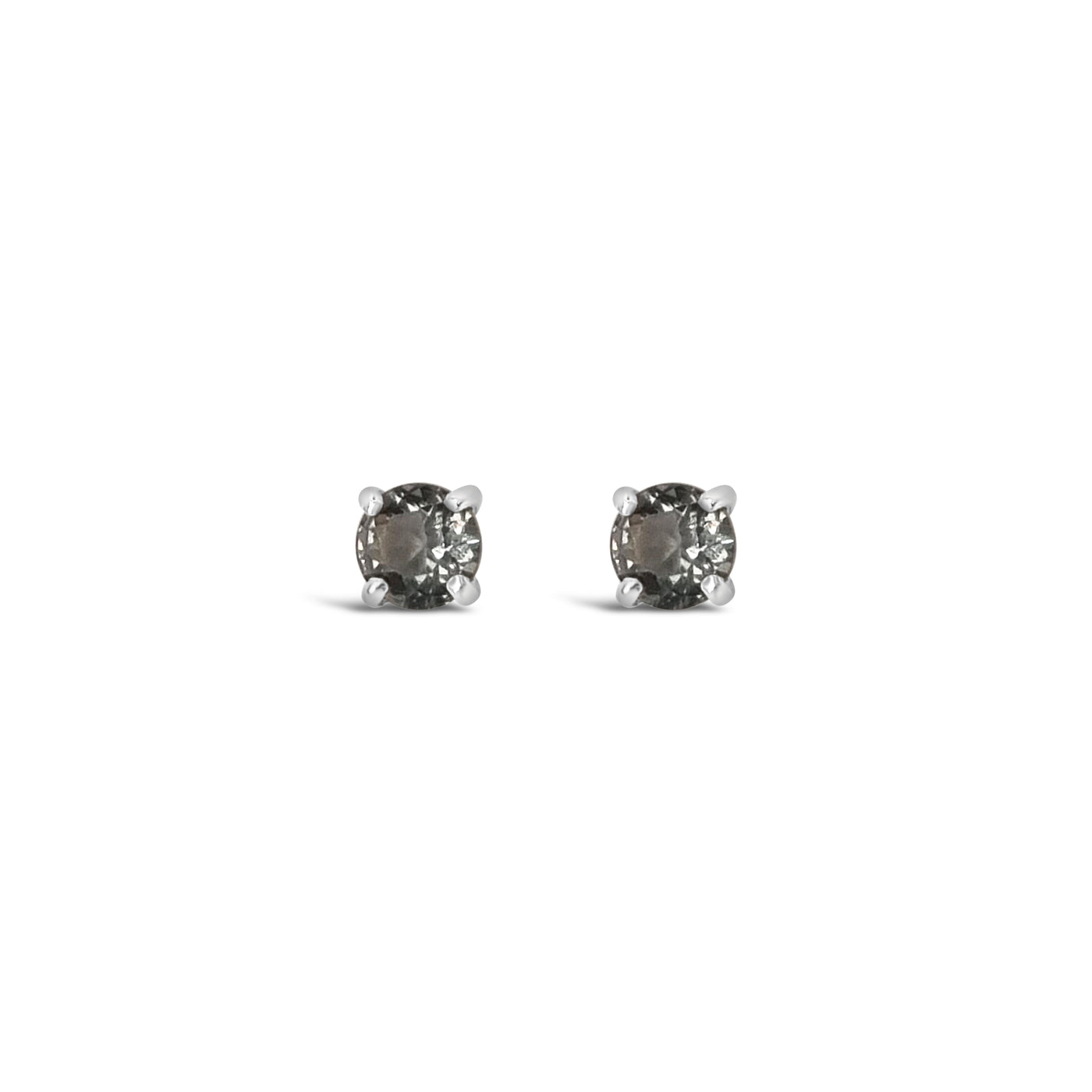 Omnia ‘Multicolor’ Black Stud Earrings