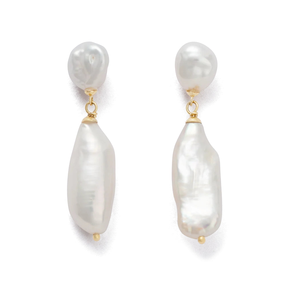 Kirstin Ash La Sirene Pearl Drop Earrings