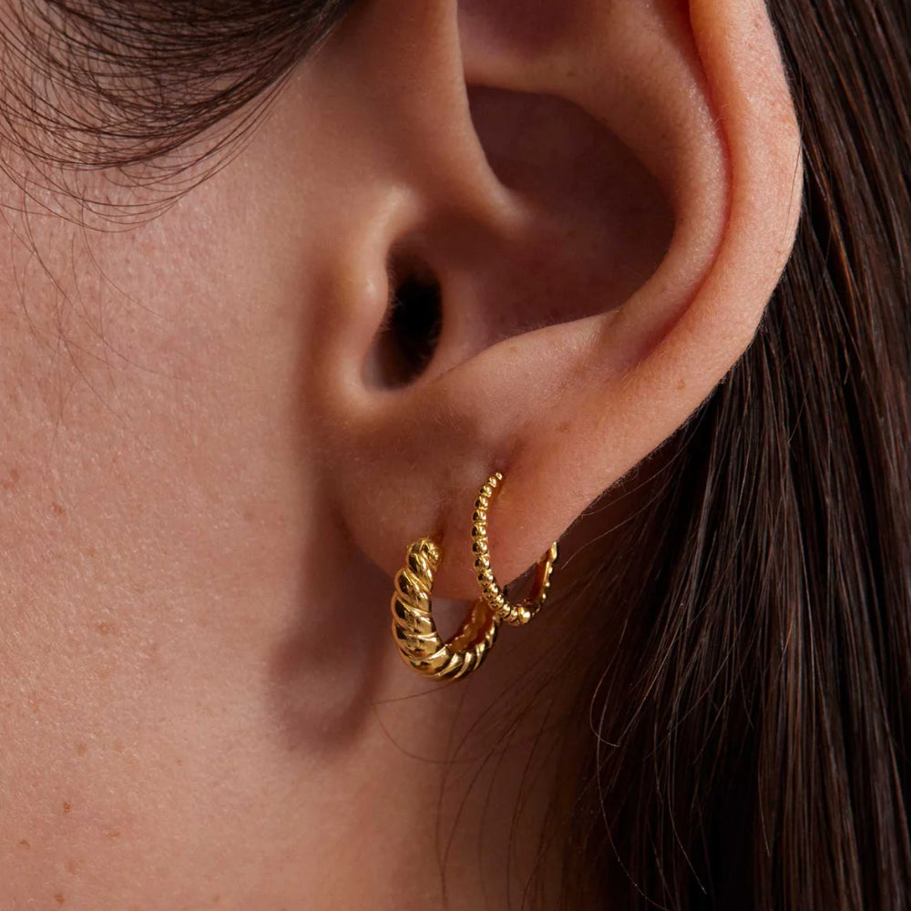 Kirstin Ash Cypress Hoop Earrings