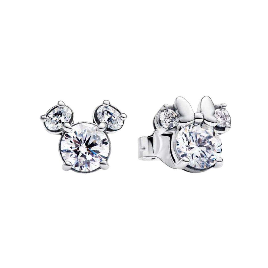 Pandora Pandora Disney Mickey Mouse & Minnie Mouse Sparkling Stud ...