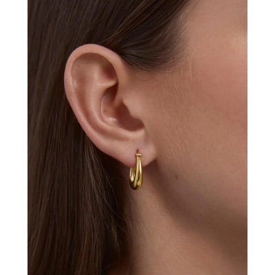 Kirstin Ash Centra 18k Gold Vermeil Hoop Earrings