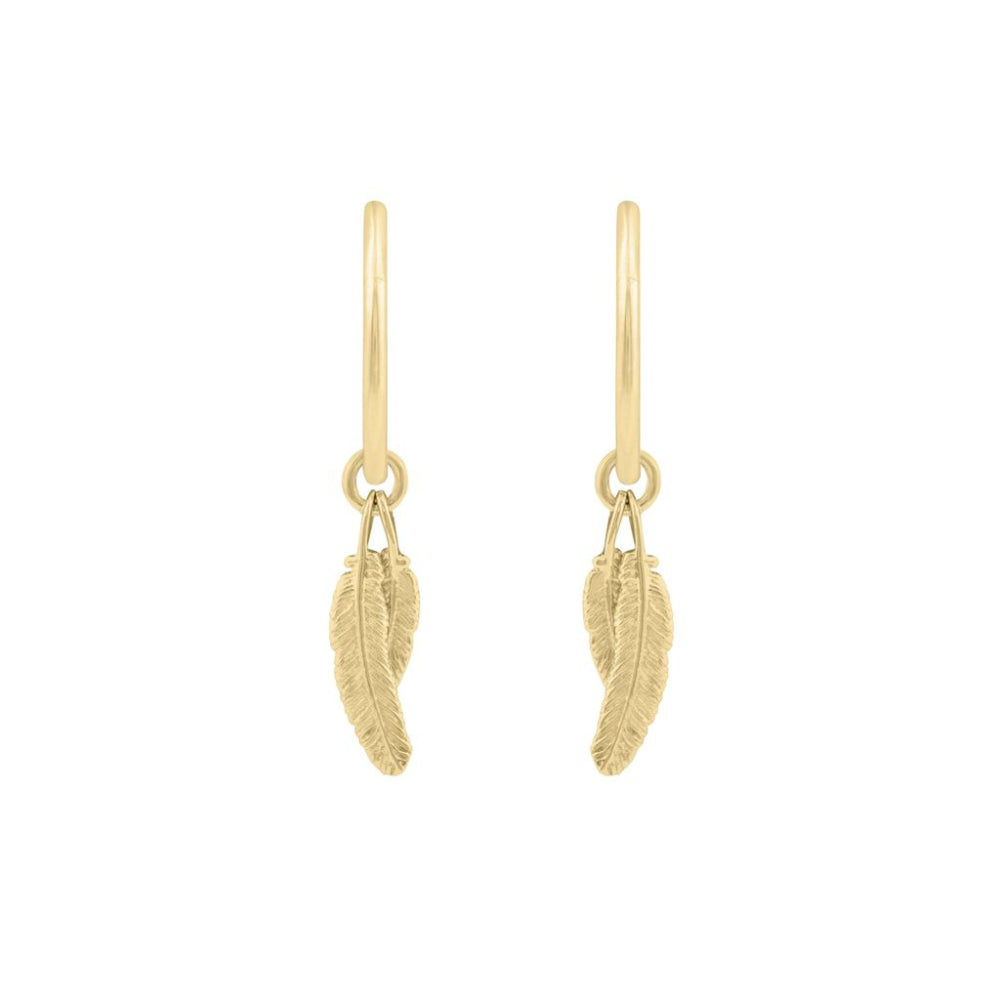 Boh Runga Duo Miromiro Sleeper Earrings | Gold