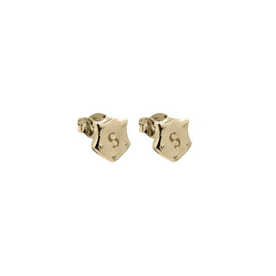 Stolen Girlfriend Club | Shield | Gold Plated | Studs