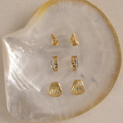 Kirstin Ash | Rise Hoops | YG Plated