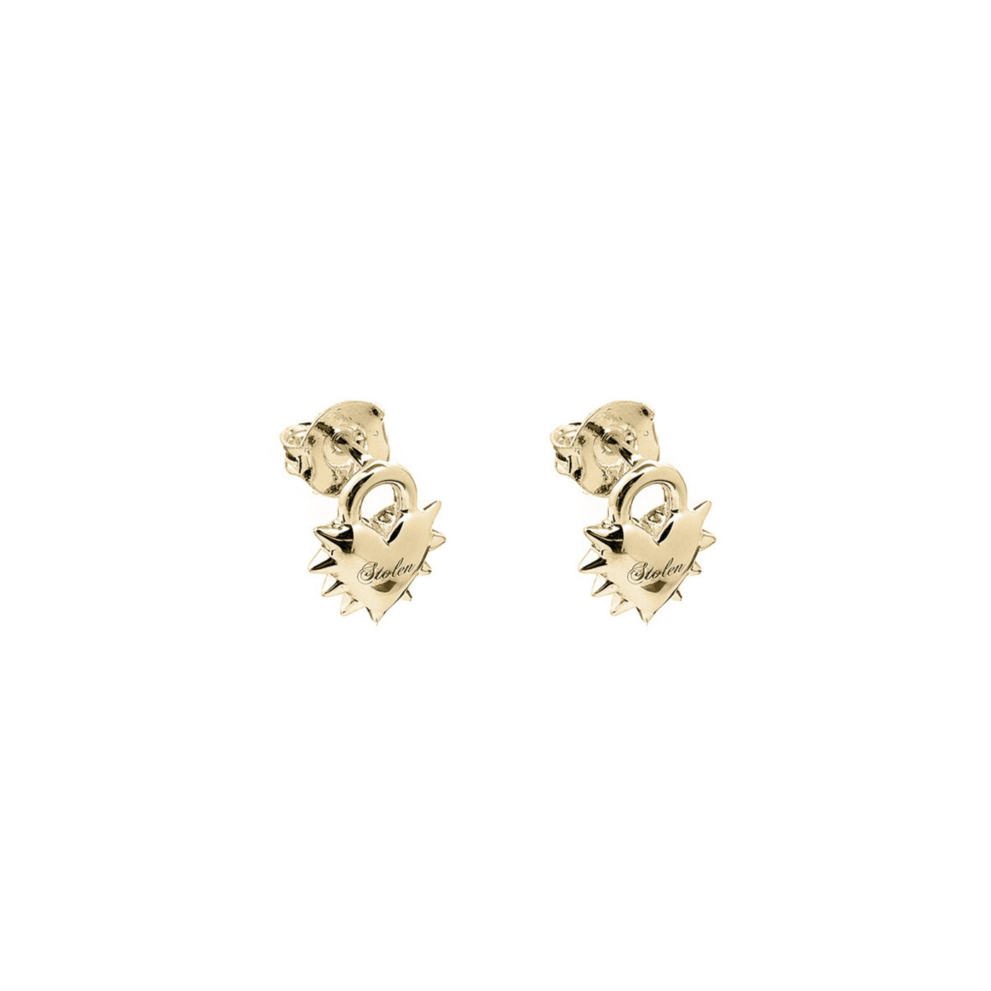 Stolen Girlfriend Club | Love Locket | Gold Plated | Studs