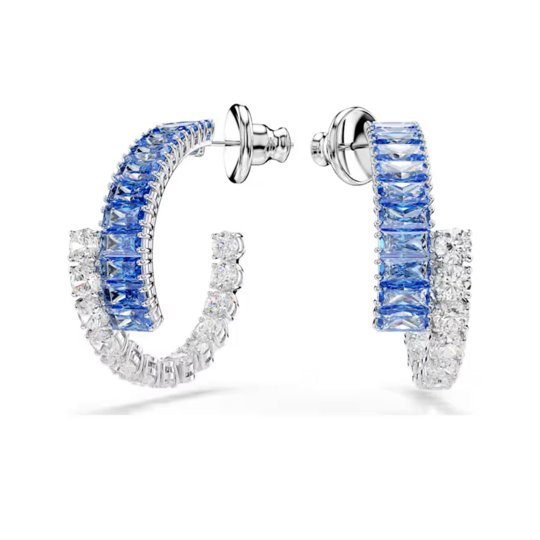 Swarovski Matrix Hoop Earrings