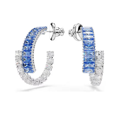 Swarovski Matrix Hoop Earrings