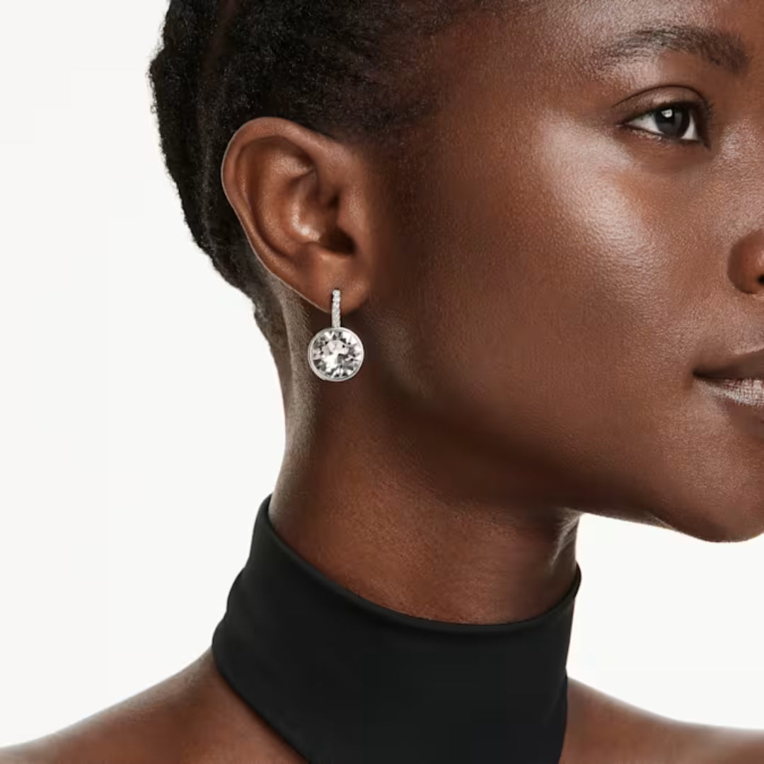 Swarovski Millenia Drop Earrings | Rhodium Plated