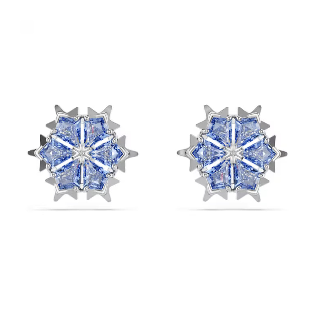 Swarovski Magic Stud Earrings | Rhodium Plated