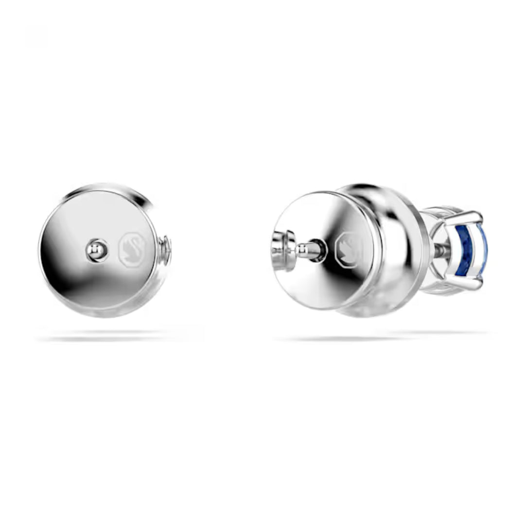 Swarovski Stilla Attract Stud Earrings | Rhodium Plated