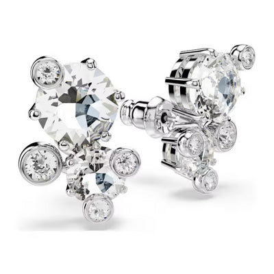 Swarovski Constella Stud Earrings | Rhodium Plated