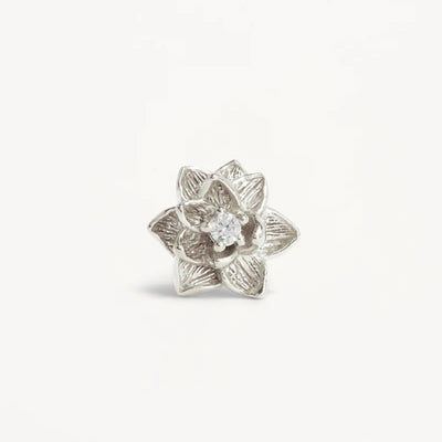 by charlotte | Bloom Within Lotus Stud | Earrings | Sterling Silver
