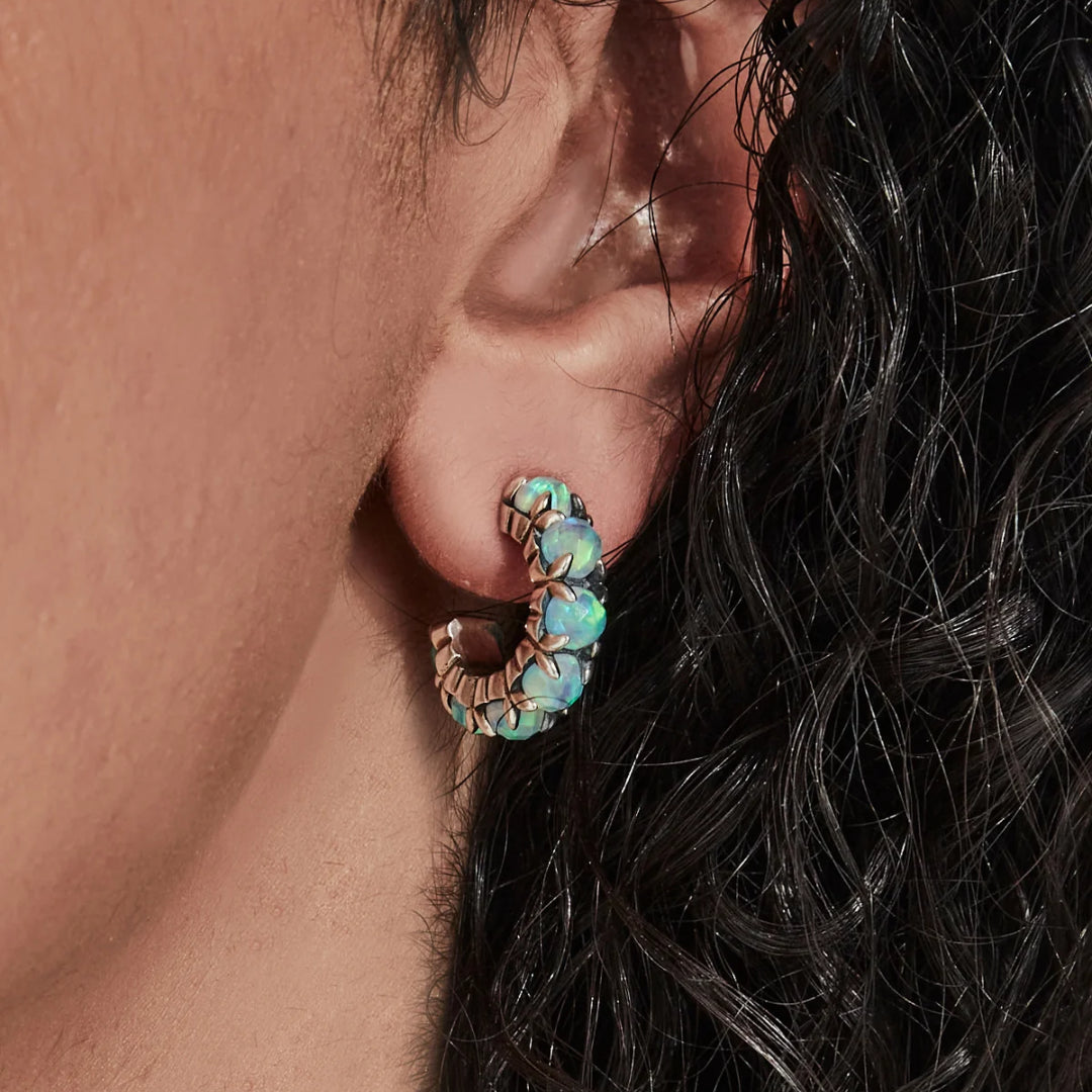 Stolen Girlfriends Club Halo Cluster Earrings Bello Opal | STG