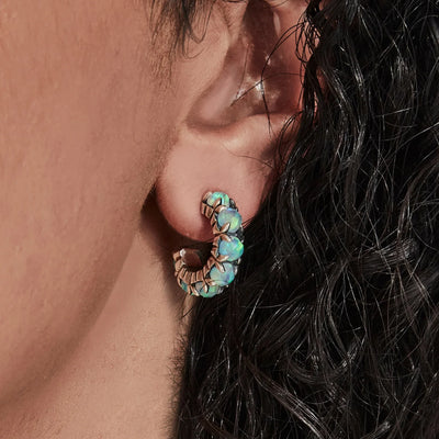 Stolen Girlfriends Club Halo Cluster Earrings Bello Opal | STG