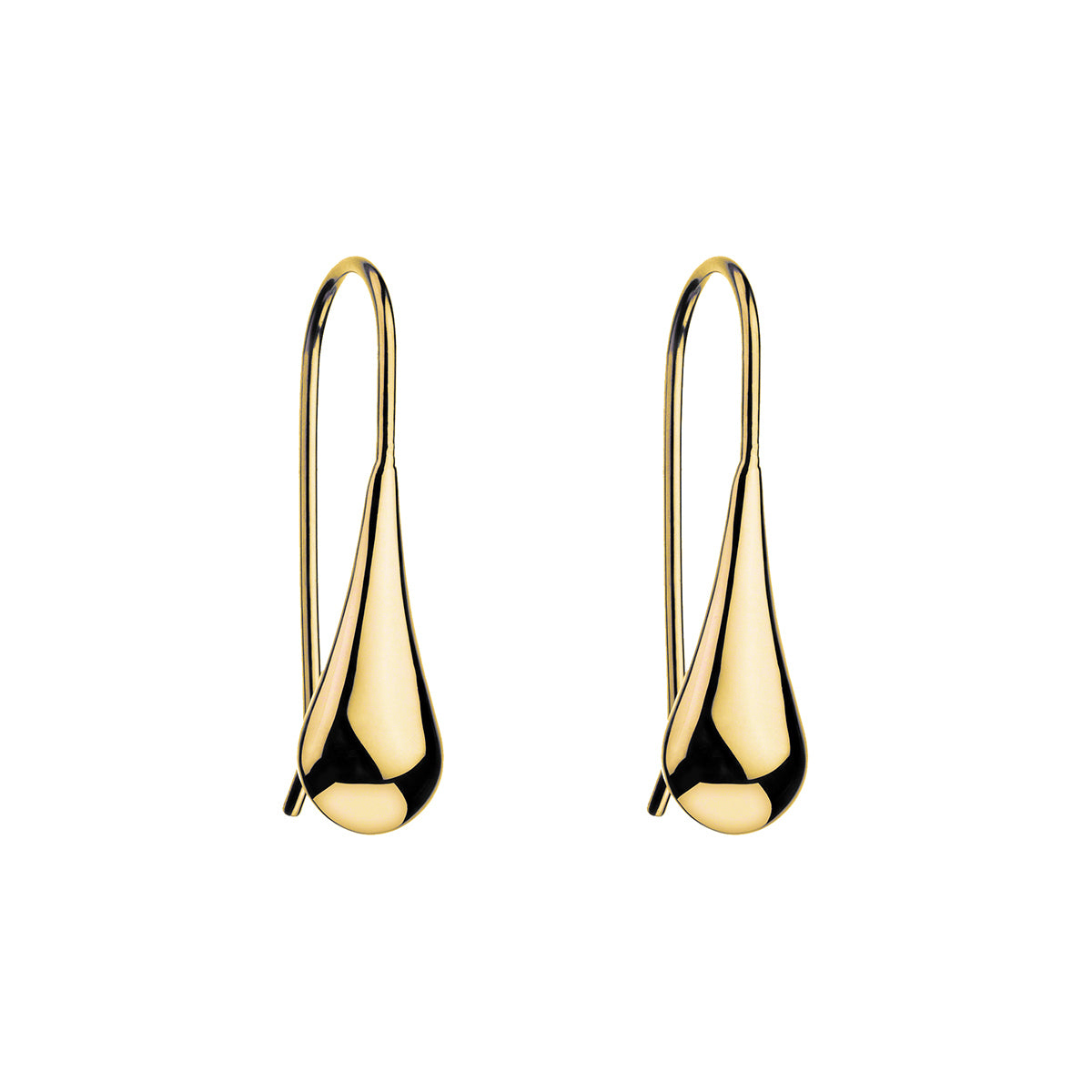 Najo My Silent Tears Earring | Yellow Gold Plated
