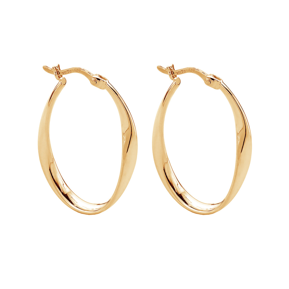 Najo Cinta Hoop Earring | 14k Gold Plated