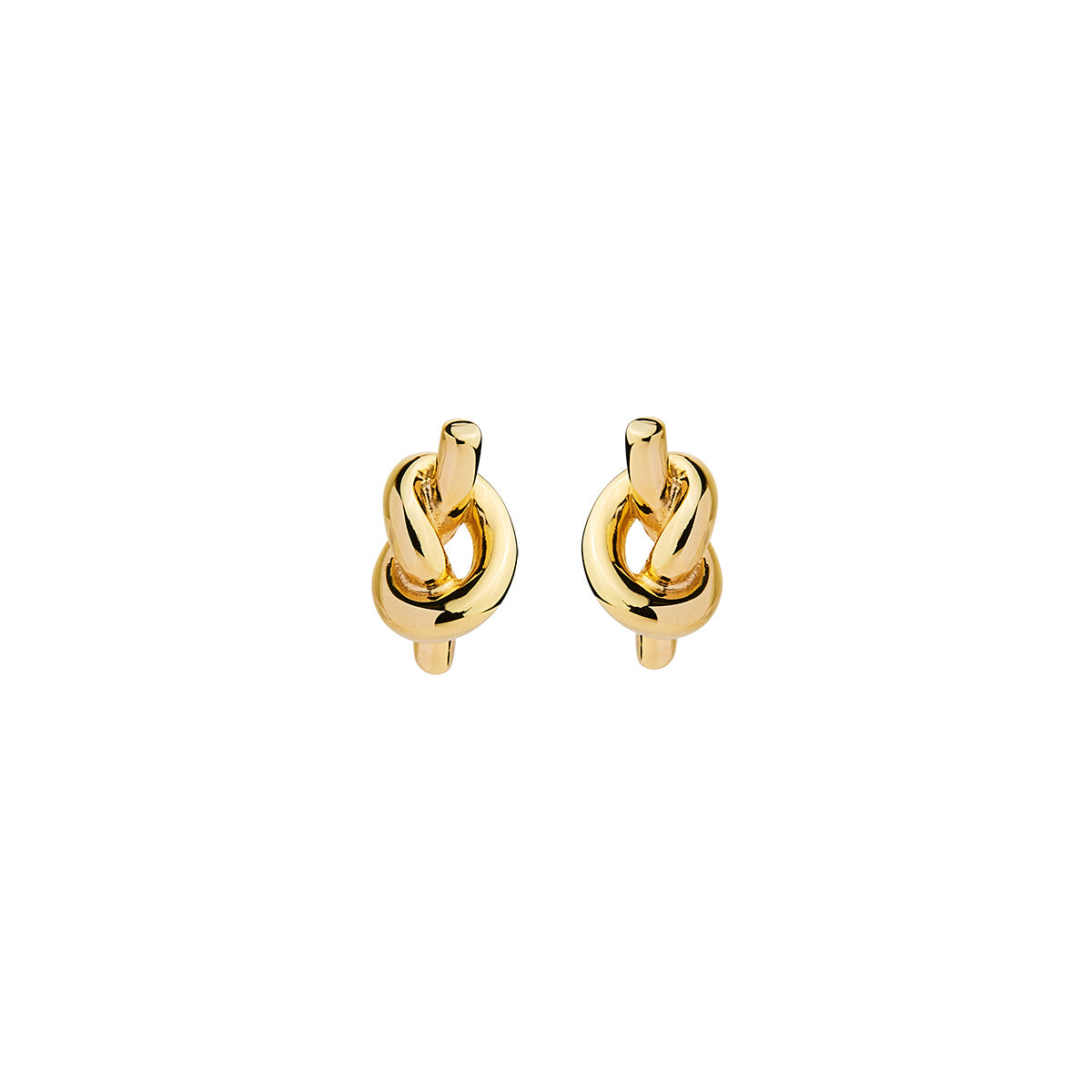 Najo Nature’s Knot Stud Earrings | 14k Gold Plated