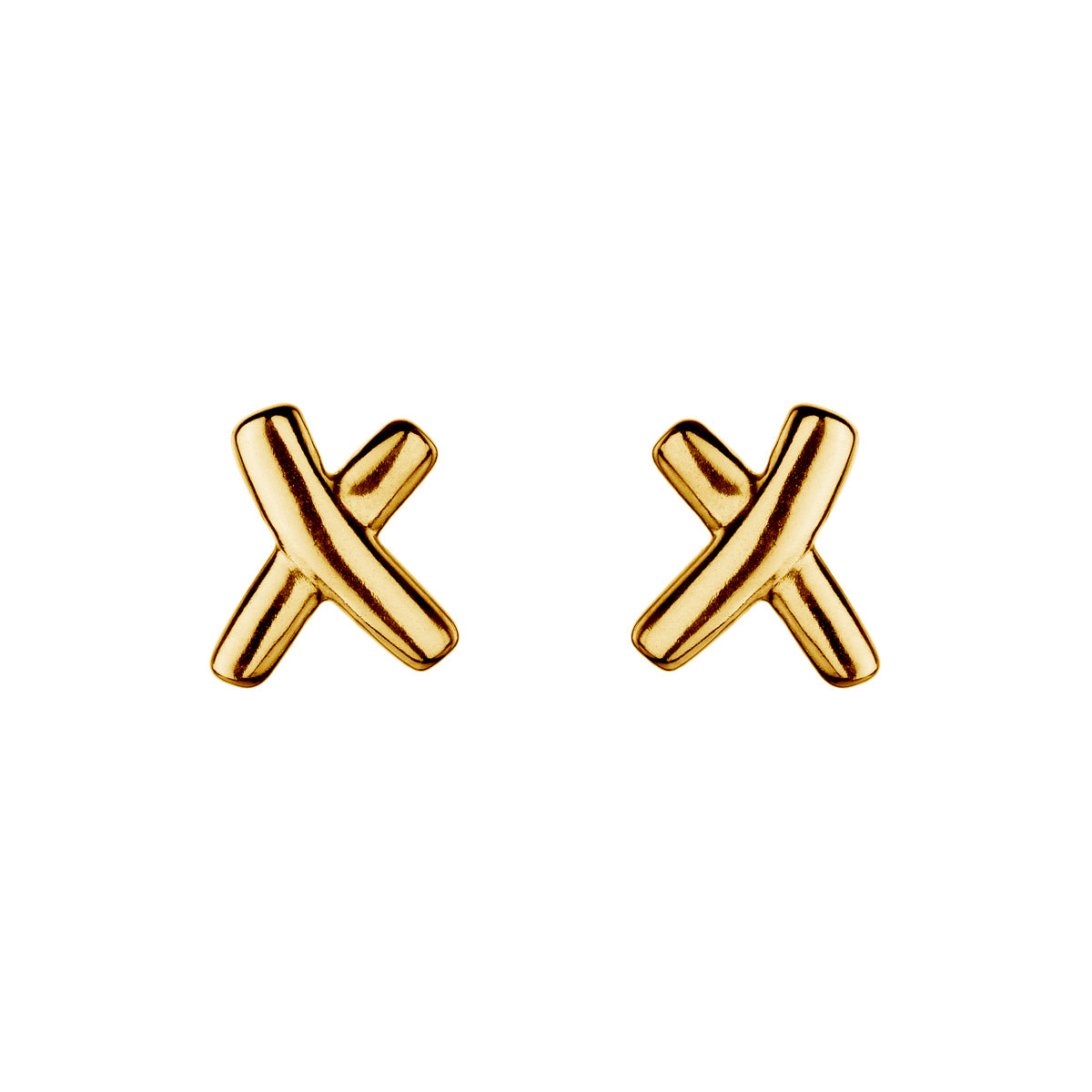 Najo Kiss Stud Earring | 14k Gold Plated