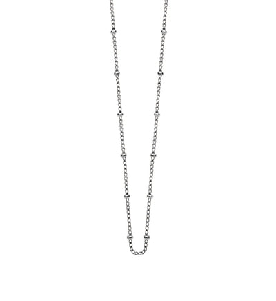 Kirstin Ash Silver Bespoke Curb Chain 40-45cm