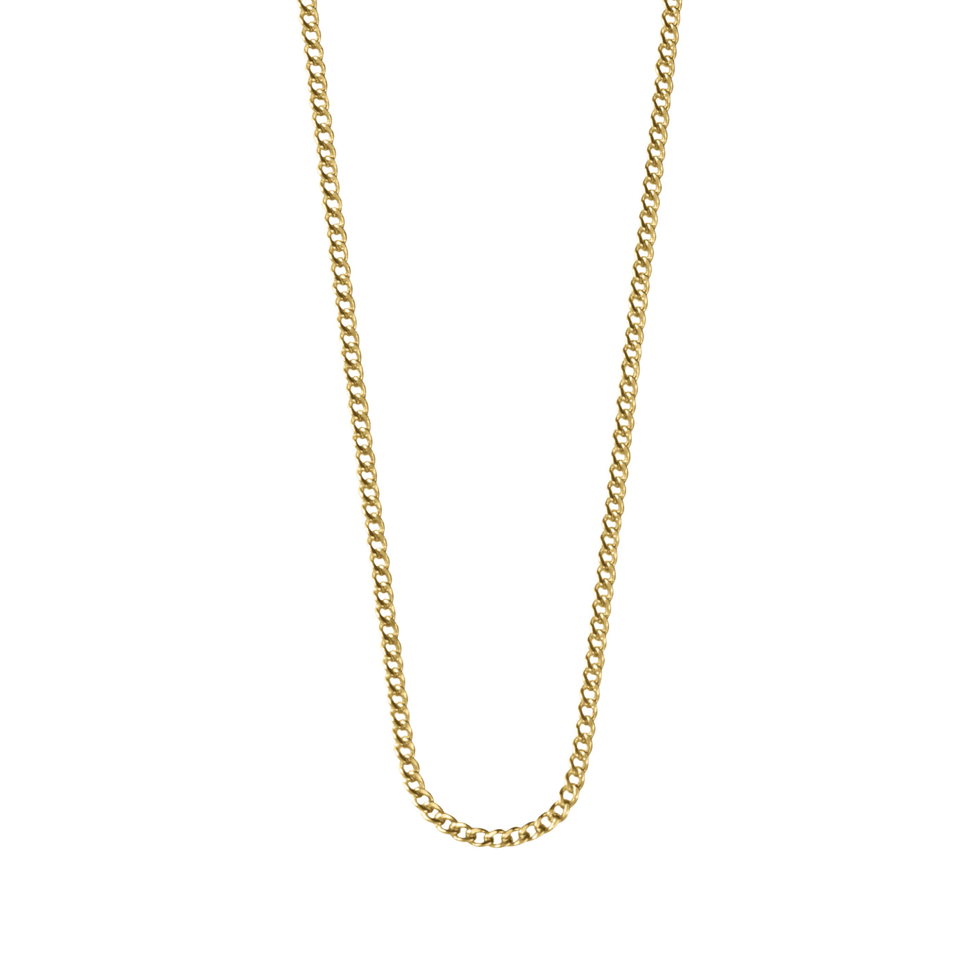 Kristin Ash Kirstin Ash Bespoke Curb Chain Gold Vermeil 45