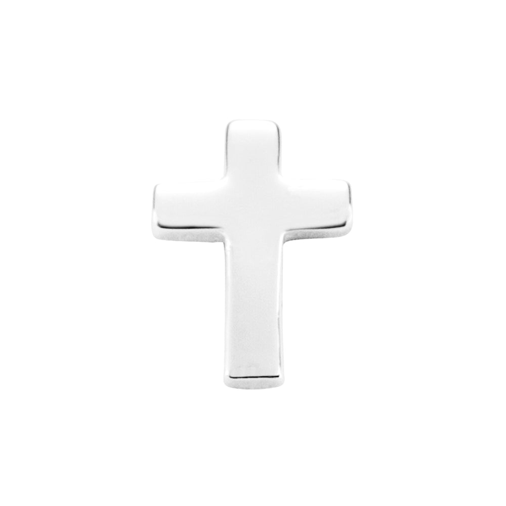 Stow Stg Cross Charm (Faith)