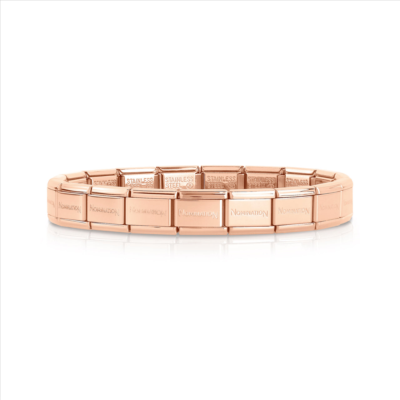 Nomination | Classic Band Stainless Steel Rose Gold Bracelet (single link)