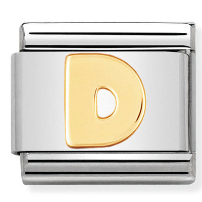 Nomination | Letter "D" in 18K Gold