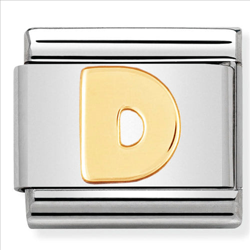 Nomination | Letter "D" in 18K Gold