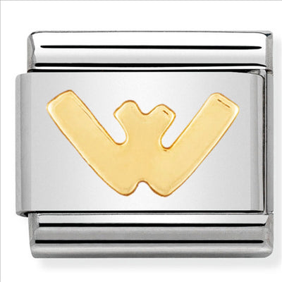 Nomination | Letter "W" in 18K Gold