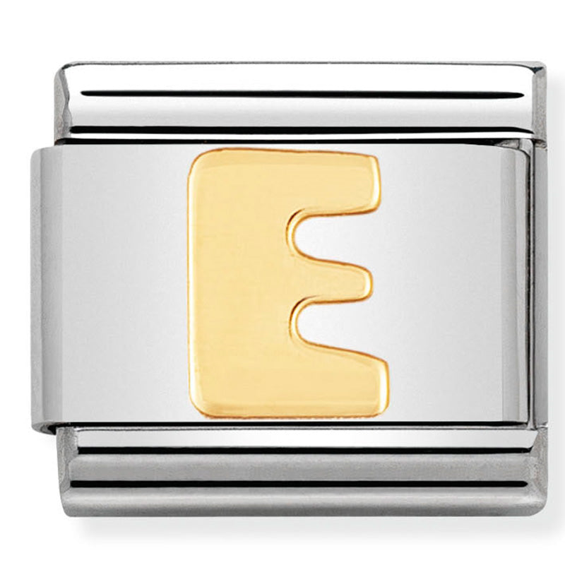 Nomination | Letter "E" in 18K Gold