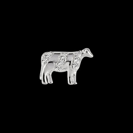 Stow Stg CZ Cow - Kind Charm