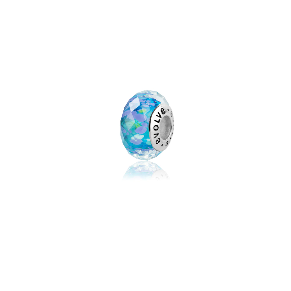 Evolve Kapiti Faceted Murano Glass Charm