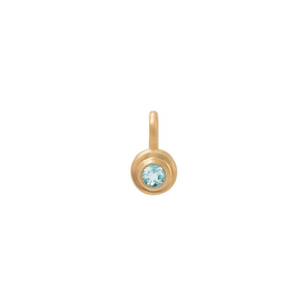 Kirstin Ash Aquamarine Birthstone Charm