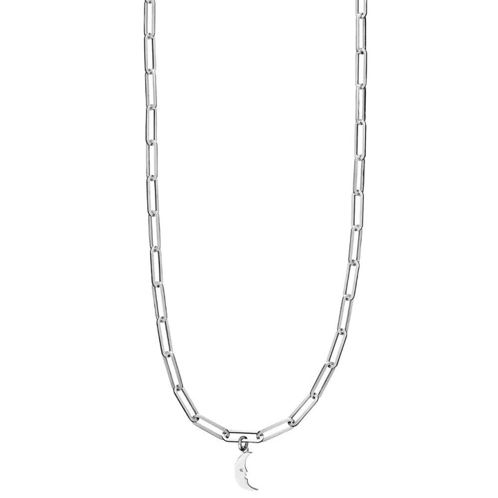Karen Waker Botanicals Karen Walker Mini Moon Charm Sterling Silver Precious Metals
