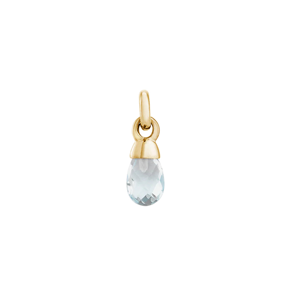 KA Light Blue Topaz (18k Gold Vermeil) Charm