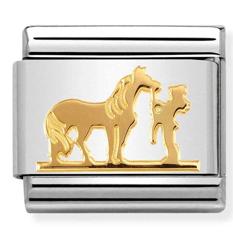 Nomination | Link | Charm Bracelet | 18k Yellow Gold