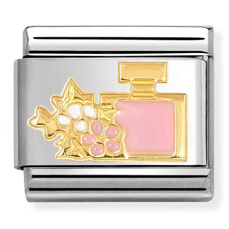 Nomination | Perfume Pink with Flower in 18K Gold