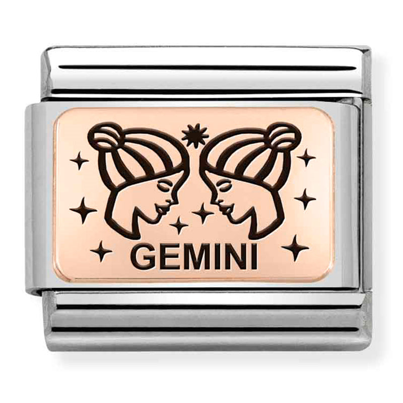 Nomination | Zodiac | Gemini in Rose Gold