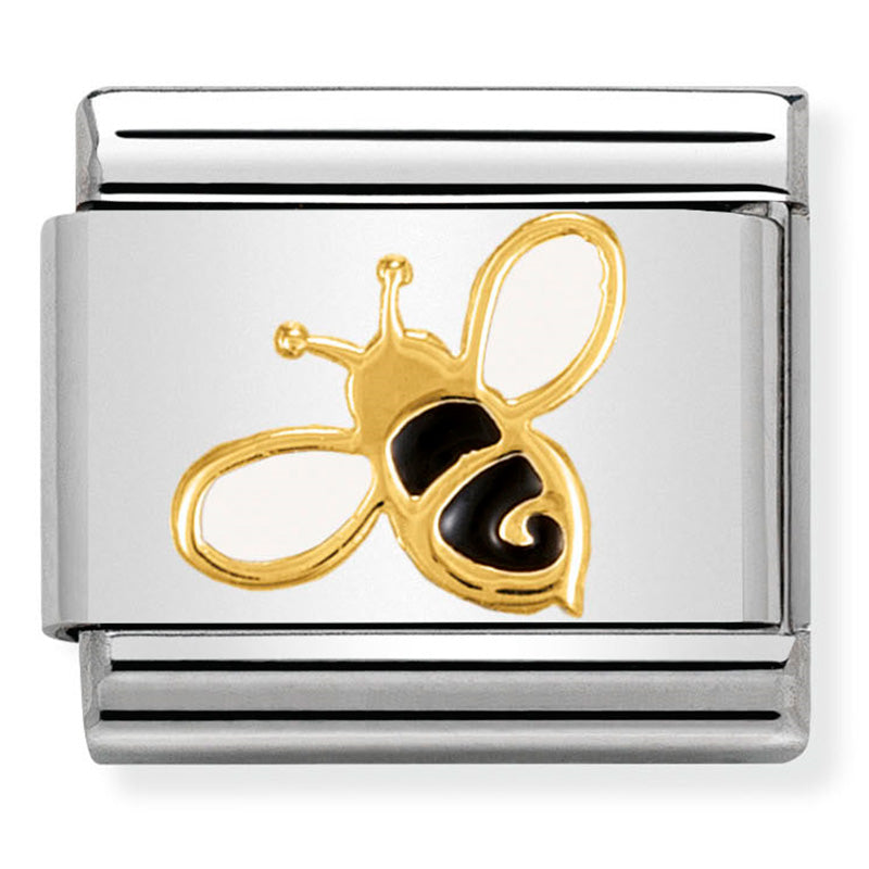 Nomination Bee 18K Gold Composable Link