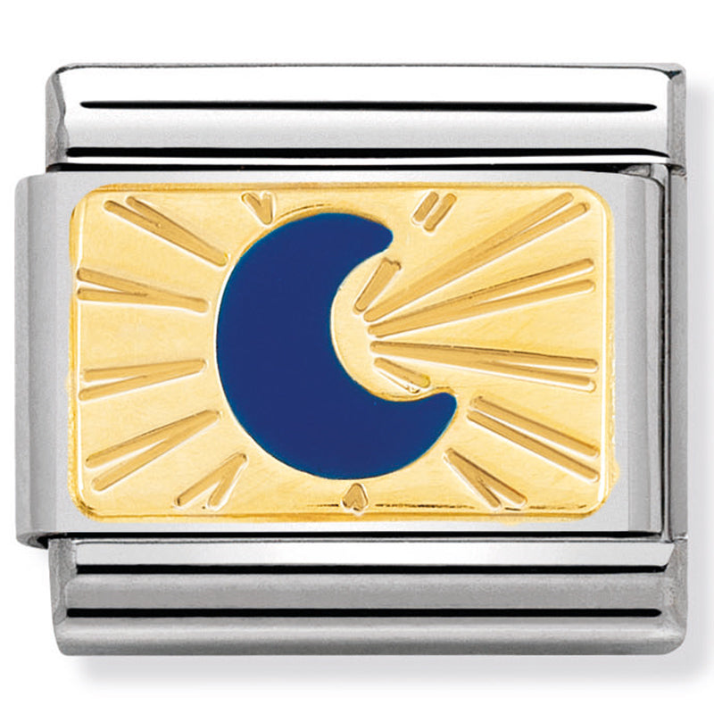 Nomination Blue Moon 18K Gold Composable Link
