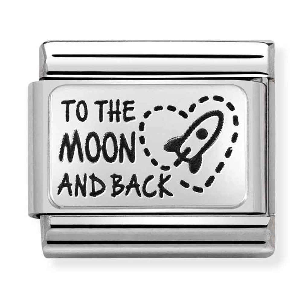 Nomination To The Moon And Back 925 Silver Composable Link