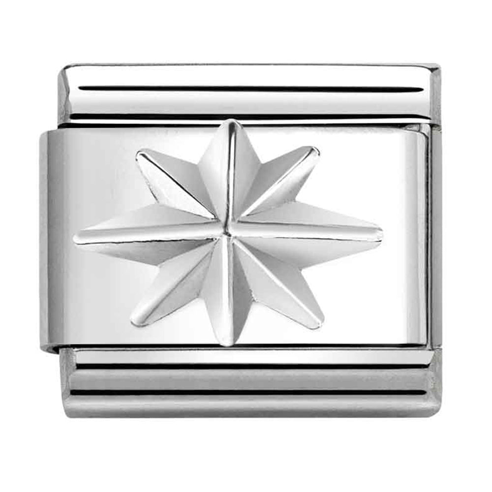 Nomination Wind Rose 925 Silver Composable Link