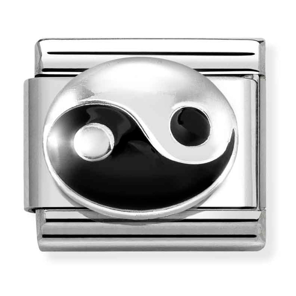 Nomination Tao (Yin Yang) 925 Silver Composable Link