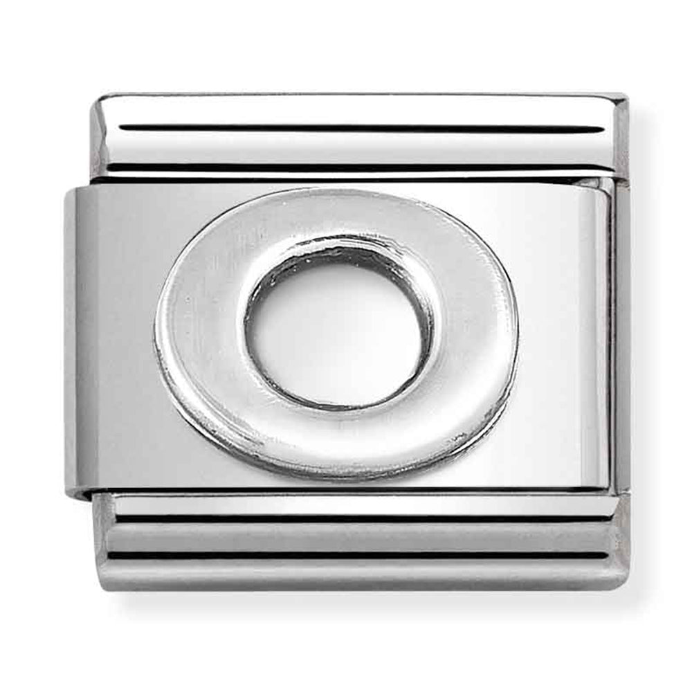 Nomination Letter O 925 Silver Composable Link