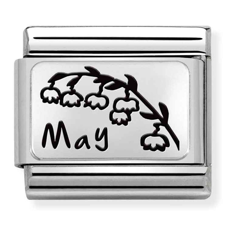 Nomination May Flower 925 Silver Composable Link