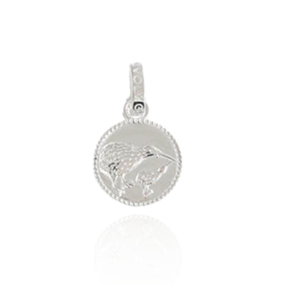 Evolve NZ Kiwi Coin Pendant Charm | STG