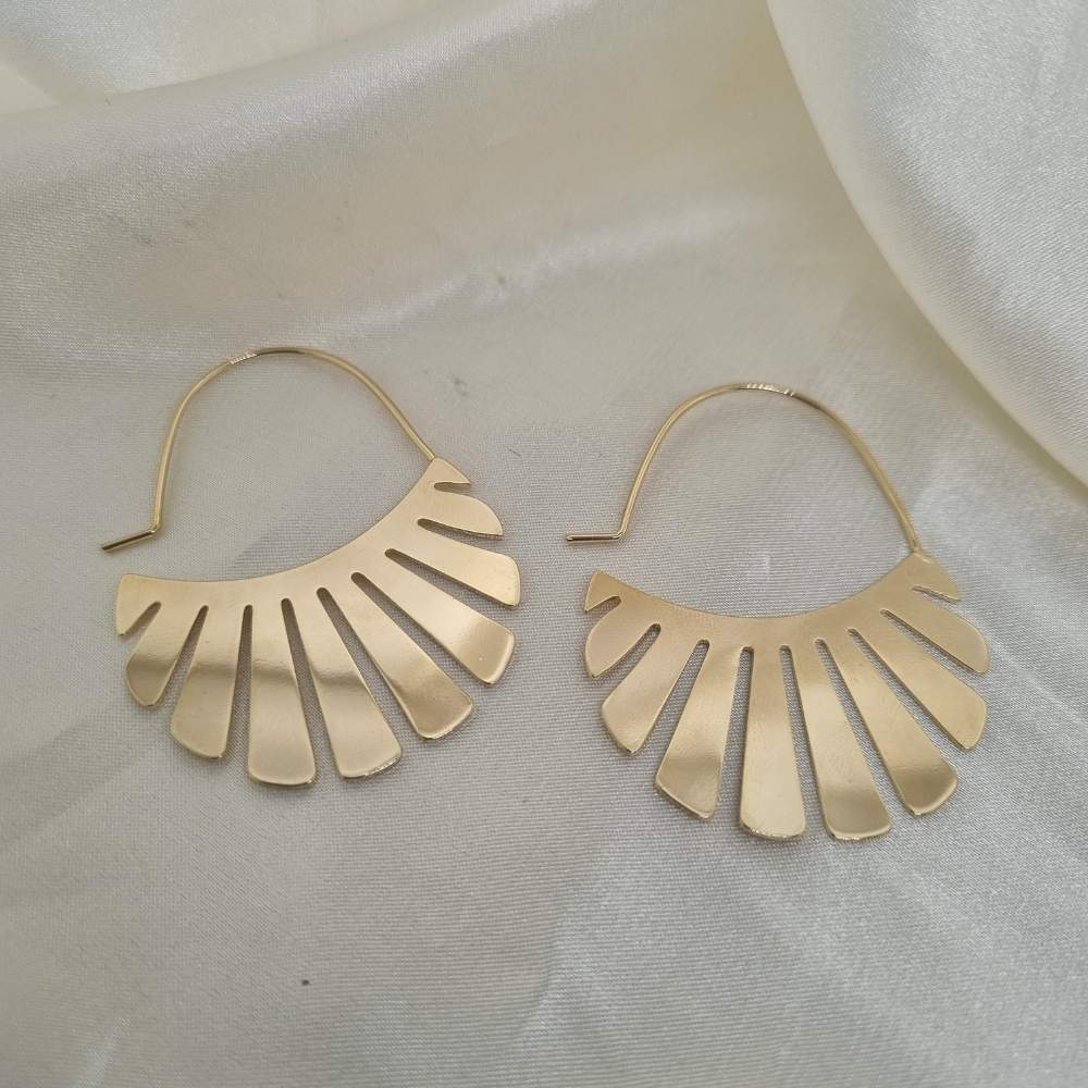 Aurora 'Witty’ Gold Fashion Earrings