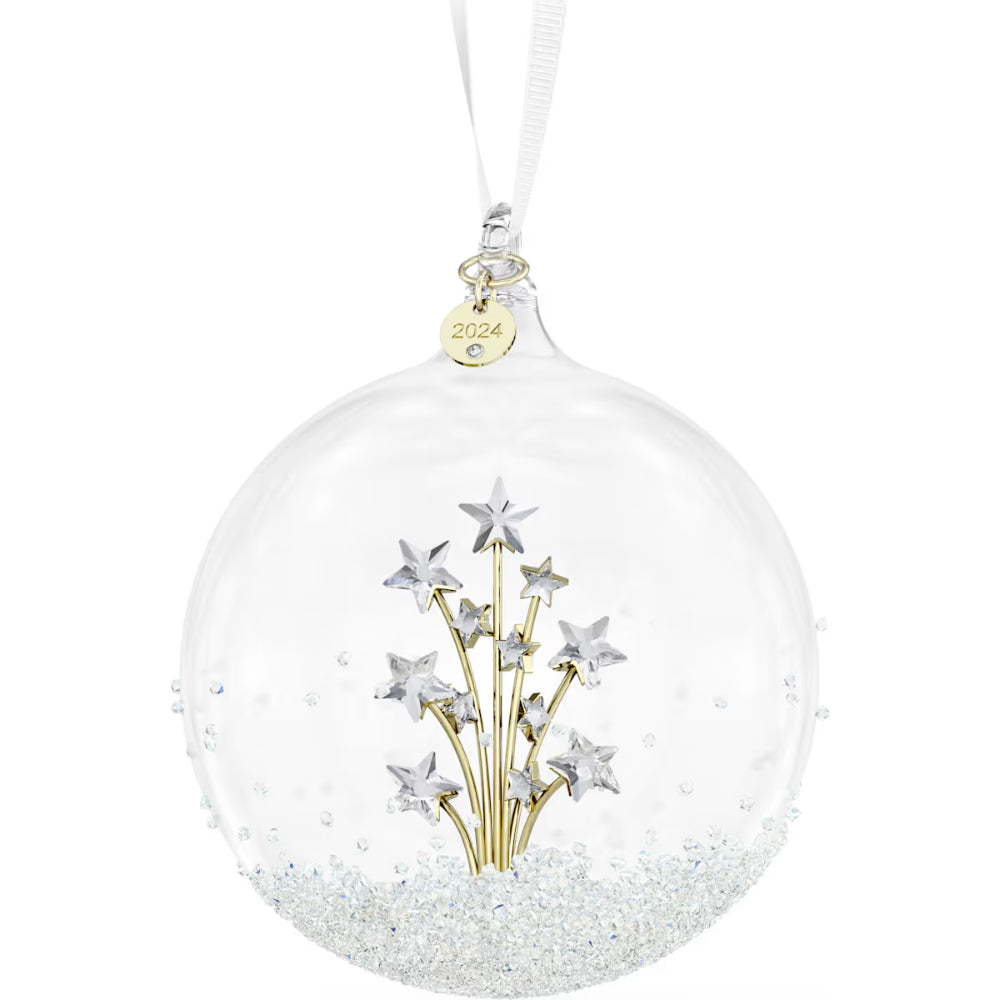 Swarovski Swarovski Annual Edition Ball Ornament 2024 Precious Metals