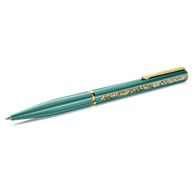 Swarovski | Shimmer Glide | Crystal | Ball Point | Green | Gold | Pen